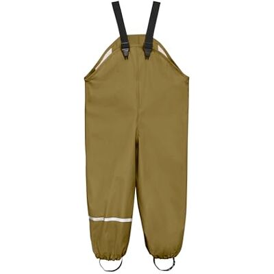 Celavi Tuta Impermeabile Unisex per Bambini in Pu Riciclata, Nutria, 130 Celavi Tuta Impermeabile Unisex per Bambini in Pu Riciclata, Nutria, 130