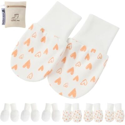 1 one enjoy 6 Paia Guantini Neonata Guanti da Bambina Antigraffio Cotone Guanti Neonato Antigraffio, Guantini Neonata, Guanti Neonati Antigraffio per bebè (0-6 mesi) 1 one enjoy 6 Paia Guantini Neonata Guanti da Bambina Antigraffio Cotone Guanti Neonato Antigraffio, Guantini Neonata, Guanti Neonati Antigraffio per bebè (0-6 mesi)