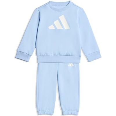 Adidas Mixte bébé BIG LOGO ESSENTIALS JOGGER, glow blue/white/white, 2-3 Years Adidas Mixte bébé BIG LOGO ESSENTIALS JOGGER, glow blue/white/white, 2-3 Years