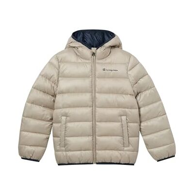 Champion Legacy Giacca leggera da bambino, taglia XXS, beige, Beige, XXS Champion Legacy Giacca leggera da bambino, taglia XXS, beige, Beige, XXS