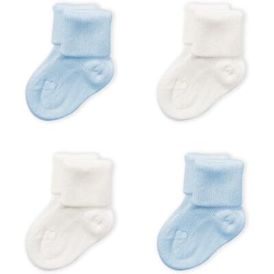 Prisco 0-3 Mesi in Cotone Filo di Scozia, Calze Neonatali Maschio o Femmina, Regalo Nascita Bimbo Bimba, 4 Paia (MASCHIO) Prisco 0-3 Mesi in Cotone Filo di Scozia, Calze Neonatali Maschio o Femmina, Regalo Nascita Bimbo Bimba, 4 Paia (MASCHIO)
