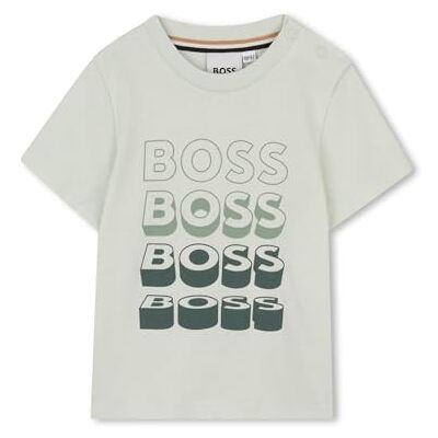 Boss T-Shirt Baby Boys, Green, Verde, 9 Mesi Boss T-Shirt Baby Boys, Green, Verde, 9 Mesi