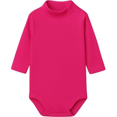 BABIDU Body neonato manica lunga 100% cotone body baby collo cigno morbido tessuto traspirante ipoallergenico per pelli sensibili, abbigliamento unisex per neonato ragazzo e ragazza BABIDU Body neonato manica lunga 100% cotone body baby collo cigno morbido tessuto traspirante ipoallergenico per pelli sensibili, abbigliamento unisex per neonato ragazzo e ragazza