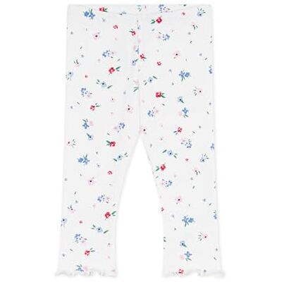 Petit Bateau Abbigliamento Giorno Bambino Ragazza, Marshmallow/Multico, 6 Mesi Petit Bateau Abbigliamento Giorno Bambino Ragazza, Marshmallow/Multico, 6 Mesi
