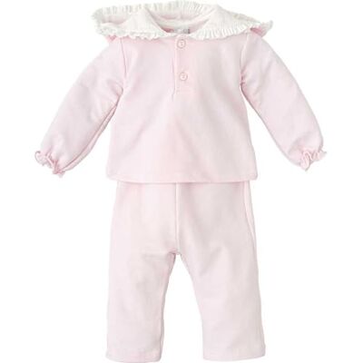 BABIDU Tuta da bambina unisex, Rosa, 9 Mesi BABIDU Tuta da bambina unisex, Rosa, 9 Mesi