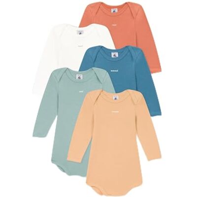 Petit Bateau , Body a righe a maniche lunghe Unisex Bimbi 0-24, Variante 1, 3 mesi Petit Bateau , Body a righe a maniche lunghe Unisex Bimbi 0-24, Variante 1, 3 mesi