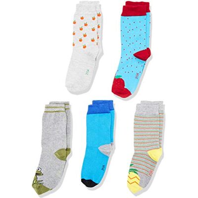 My Way Kids Socks Basic 10er Design Mix Grau Calze, Multicolore 107), 31-34 (Taglia Produttore: 31/34), Pacco da 10 My Way Kids Socks Basic 10er Design Mix Grau Calze, Multicolore 107), 31-34 (Taglia Produttore: 31/34), Pacco da 10