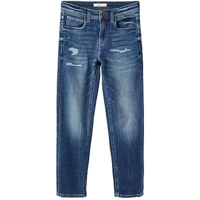 NAME IT Nkmsilas Tapered Jeans 1515-In Noos, Pantaloni Bambini e ragazzi, Blu (Medium Blue Denim), 158 NAME IT Nkmsilas Tapered Jeans 1515-In Noos, Pantaloni Bambini e ragazzi, Blu (Medium Blue Denim), 158