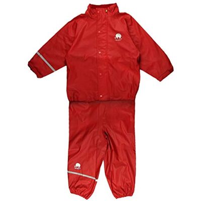 Celavi Basic Rainwear Suit-Solid Abito, Rosso (Red), 90 cm (Pacco da 33) Bambini e Ragazzi Celavi Basic Rainwear Suit-Solid Abito, Rosso (Red), 90 cm (Pacco da 33) Bambini e Ragazzi