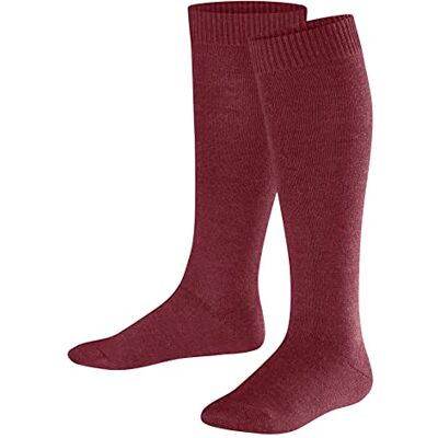 Falke Comfort Wool K Kh lana filo funzionale al ginocchio tinta unita 1 paio, Calzini lunghi Unisex Bambini, Rosso Ruby 8830, 23-26 Falke Comfort Wool K Kh lana filo funzionale al ginocchio tinta unita 1 paio, Calzini lunghi Unisex Bambini, Rosso Ruby 8830, 23-26