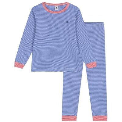 Petit Bateau A0cuq, Pigiama Bambino, Perse/Malvavisco, 2 Anni Petit Bateau A0cuq, Pigiama Bambino, Perse/Malvavisco, 2 Anni