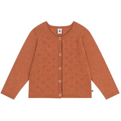 Petit Bateau , Cardigan Bambine e ragazze, Marrone Ecureuil, 12 anni Petit Bateau , Cardigan Bambine e ragazze, Marrone Ecureuil, 12 anni