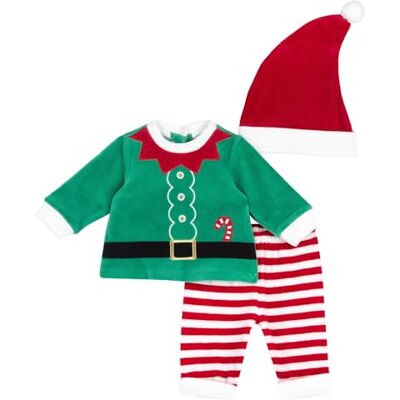 Chicco Completo Natale Bimbo 0-24 in Calda e Morbida Ciniglia con Comoda Apertura con Bottoncini FW25 253 Chicco Completo Natale Bimbo 0-24 in Calda e Morbida Ciniglia con Comoda Apertura con Bottoncini FW25 253