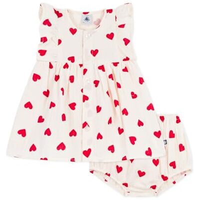 Petit Bateau Abbigliamento Giorno Bambina, Milk/Terkuit, 12 Mesi Petit Bateau Abbigliamento Giorno Bambina, Milk/Terkuit, 12 Mesi