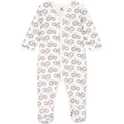 Petit Bateau , Pigiama dormi bene Bimbo 0-24, Bianco Marshmallow/Multicolore, 3 mesi Petit Bateau , Pigiama dormi bene Bimbo 0-24, Bianco Marshmallow/Multicolore, 3 mesi