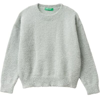 United Colors Of Benetton Maglia G/C M/L Maglione, Verde, 150 Bambina United Colors Of Benetton Maglia G/C M/L Maglione, Verde, 150 Bambina