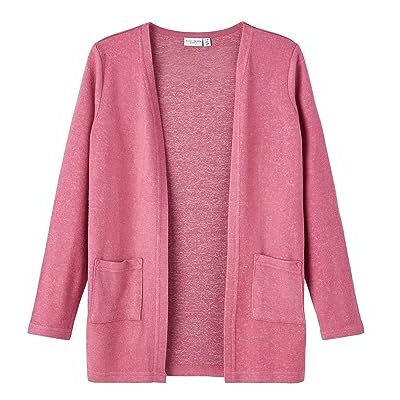 NAME IT Nkfvicti LS Knit Card L Noos Maglione, Vino Rosa, 158-164 Bambina NAME IT Nkfvicti LS Knit Card L Noos Maglione, Vino Rosa, 158-164 Bambina
