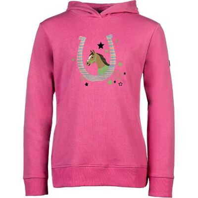 HKM Diana Felpa con Cappuccio per Bambini Rosa 122/128 HKM Diana Felpa con Cappuccio per Bambini Rosa 122/128