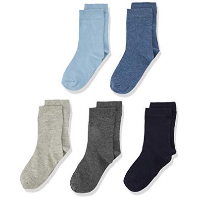 MINYMO 5er Pack Socken In Verschieden Farben, Calze Bambino, Multicolore (Dark Navy 778), 23-26 (Taglia Produttore: 23) MINYMO 5er Pack Socken In Verschieden Farben, Calze Bambino, Multicolore (Dark Navy 778), 23-26 (Taglia Produttore: 23)