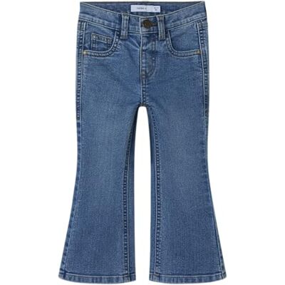 NAME IT Nmfpolly Bootcut Jeans 8808-Dt TB, Media Blu Denim, 110 Bambina NAME IT Nmfpolly Bootcut Jeans 8808-Dt TB, Media Blu Denim, 110 Bambina