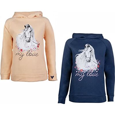 HKM Horse Spirit Felpa con Cappuccio Bambine e Ragazze HKM Horse Spirit Felpa con Cappuccio Bambine e Ragazze