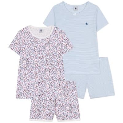 Petit Bateau A0d6r, Pigiama Bambina, Variante 1, 2 Anni (Pacco da 2) Petit Bateau A0d6r, Pigiama Bambina, Variante 1, 2 Anni (Pacco da 2)