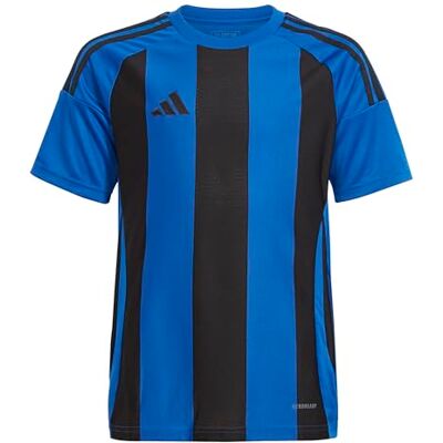 Adidas Unisex Bambini e Ragazzi Striped 24 Jersey Kids Shirt, Team Royal Blue/Black, 13-14 Years Adidas Unisex Bambini e Ragazzi Striped 24 Jersey Kids Shirt, Team Royal Blue/Black, 13-14 Years