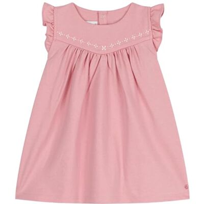 Petit Bateau A0cv1, Abito Senza Maniche Bimba 0-24, Rosa, 24 Mesi Petit Bateau A0cv1, Abito Senza Maniche Bimba 0-24, Rosa, 24 Mesi
