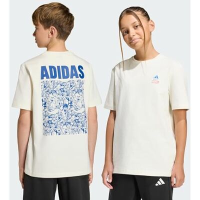 Adidas Mixte Enfant Marvel Avengers Graphics Tee, off White/Ray Blue, 9-10 Years Adidas Mixte Enfant Marvel Avengers Graphics Tee, off White/Ray Blue, 9-10 Years