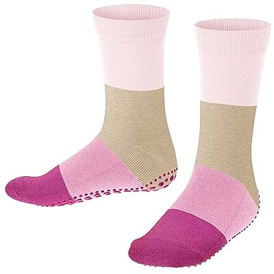 Falke Summer K HP cotone con suola in gomma 1 paio, Calze da casa Unisex Bambini, Rosa (Powder Rose 8900), 31-34 Falke Summer K HP cotone con suola in gomma 1 paio, Calze da casa Unisex Bambini, Rosa (Powder Rose 8900), 31-34