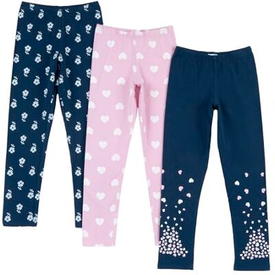 Prénatal , 3 Leggings Bambina, Pantaloni Bambina Lunghi in Cotone Leggero, Diverse Fantasie Prénatal , 3 Leggings Bambina, Pantaloni Bambina Lunghi in Cotone Leggero, Diverse Fantasie