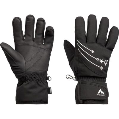 Mc Kinley Lili J Guanti da bambino, colore nero, 6 Mc Kinley Lili J Guanti da bambino, colore nero, 6