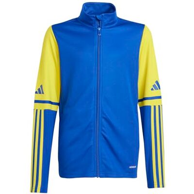 Adidas Unisex Bambini e Ragazzi Squadra25 Training Top Kids Sweatshirt, Team Royal Blue/Team Yellow, 15-16 Years Adidas Unisex Bambini e Ragazzi Squadra25 Training Top Kids Sweatshirt, Team Royal Blue/Team Yellow, 15-16 Years