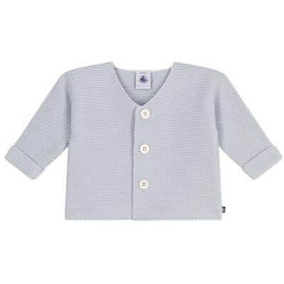 Petit Bateau Cardigan Bambino Maglia Punto Schiuma Cotone A0ehx01 Abbigliamento Giorno Unisex Bambino (Set di 1), Blu, 6 Mesi Petit Bateau Cardigan Bambino Maglia Punto Schiuma Cotone A0ehx01 Abbigliamento Giorno Unisex Bambino (Set di 1), Blu, 6 Mesi