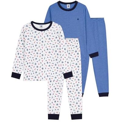 Petit Bateau Set Piccolo Abbigliamento Notte Ragazzo, Variant 1, 2 Anni Petit Bateau Set Piccolo Abbigliamento Notte Ragazzo, Variant 1, 2 Anni