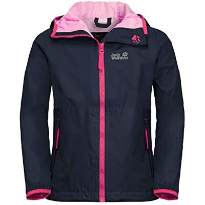 Jack Wolfskin Rainy Days Kids Giacca impermeabile per bambini traspirante. Bambine e ragazze Jack Wolfskin Rainy Days Kids Giacca impermeabile per bambini traspirante. Bambine e ragazze