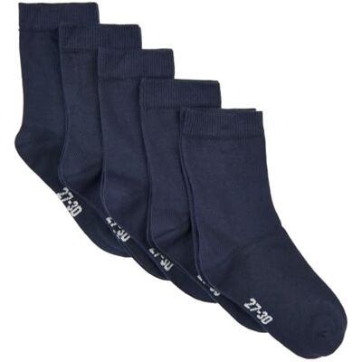 MINYMO Bambino 5er Pack Ankel Socken Calze Not Applicable, Blu (Dark Navy 778), 31-34 (Taglia Unica: 31) MINYMO Bambino 5er Pack Ankel Socken Calze Not Applicable, Blu (Dark Navy 778), 31-34 (Taglia Unica: 31)