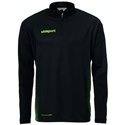 Uhlsport Bambini Score 1/4 Zip Top T-Shirt, Bambini, Score 1/4 Zip Top, Verde Fluo/Nero, 140 Uhlsport Bambini Score 1/4 Zip Top T-Shirt, Bambini, Score 1/4 Zip Top, Verde Fluo/Nero, 140