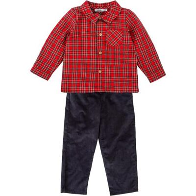 BABIDU Set per bambini a due pezzi, in cotone, design morbido e traspirante, ideale per neonato, uso quotidiano BABIDU Set per bambini a due pezzi, in cotone, design morbido e traspirante, ideale per neonato, uso quotidiano