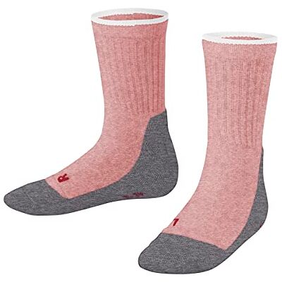 Falke Active Everyday K So viscosa sottili traspiranti tinta unita 1 paio, Calzini Unisex Bambini, Rosa Heather Pink Melange 8386, 35-38 Falke Active Everyday K So viscosa sottili traspiranti tinta unita 1 paio, Calzini Unisex Bambini, Rosa Heather Pink Melange 8386, 35-38