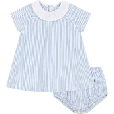 Petit Bateau Abbigliamento Giorno Bambino Ragazza, Marshmallow/Flo, 24 Mesi Petit Bateau Abbigliamento Giorno Bambino Ragazza, Marshmallow/Flo, 24 Mesi