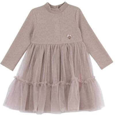 Chicco Bimba 0-24 Vestito Elegante a Maniche Lunghe, in Caldo e Morbido Tessuto 263 Chicco Bimba 0-24 Vestito Elegante a Maniche Lunghe, in Caldo e Morbido Tessuto 263