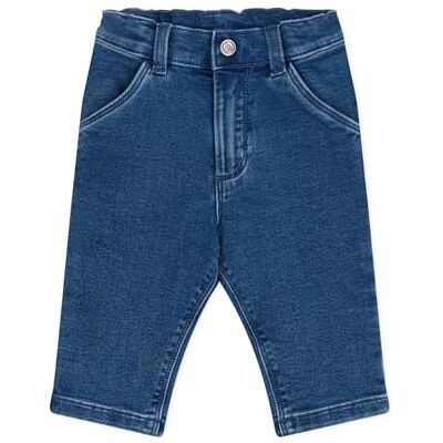 Petit Bateau A0cvv, Pantaloni Bambina Bimbo 0-24, Blu, 12 Mesi Petit Bateau A0cvv, Pantaloni Bambina Bimbo 0-24, Blu, 12 Mesi