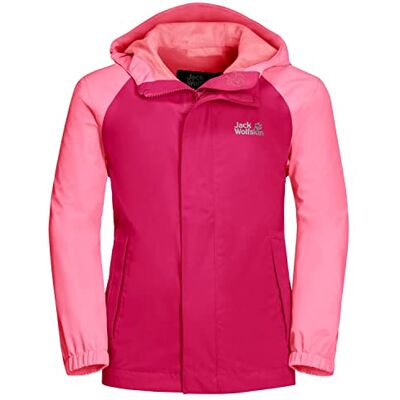 Jack Wolfskin Bambini Tucan Jacket Kids Traspirante Impermeabile Jack Wolfskin Bambini Tucan Jacket Kids Traspirante Impermeabile