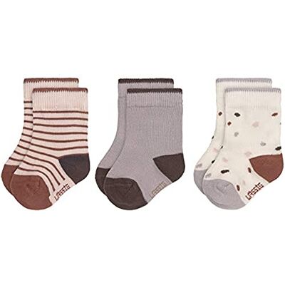 Lässig Calzini unisex per bambini e neonati Set di 3/ Tiny Farmer lilla Taglia 15-18 Lässig Calzini unisex per bambini e neonati Set di 3/ Tiny Farmer lilla Taglia 15-18