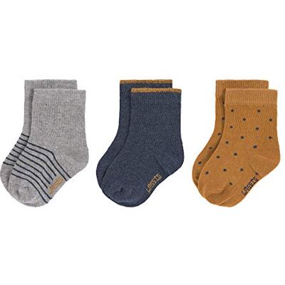 Lässig Calzini unisex per bambini e neonati Set di 3/ Blu Taglia 12-14 Lässig Calzini unisex per bambini e neonati Set di 3/ Blu Taglia 12-14