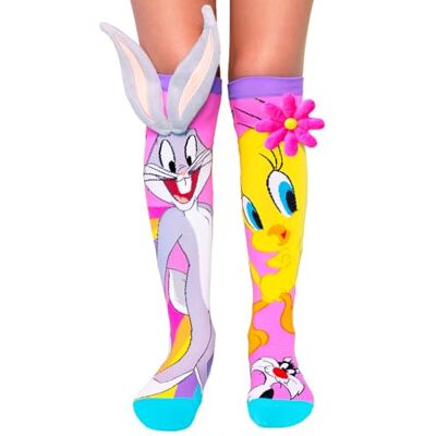 Madmia Looney Tunes Tweety & Bugs Socken Coppia di Calzini, Multicolore, 6-99 Bambine e Ragazze Madmia Looney Tunes Tweety & Bugs Socken Coppia di Calzini, Multicolore, 6-99 Bambine e Ragazze