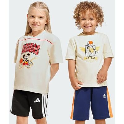 Adidas Mixte Enfant Disney Mickey Mouse Tee, off White/Pure Ruby/Black, 9-10 Years Adidas Mixte Enfant Disney Mickey Mouse Tee, off White/Pure Ruby/Black, 9-10 Years