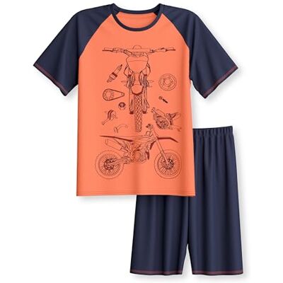 Calida Kids Set di Pigiama, Salmone Fresco, 152-158 Bambini e Ragazzi Calida Kids Set di Pigiama, Salmone Fresco, 152-158 Bambini e Ragazzi