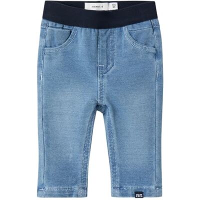 NAME IT Jeans da Ragazzo Slim Fit, Light Blue Denim 2, 74 NAME IT Jeans da Ragazzo Slim Fit, Light Blue Denim 2, 74